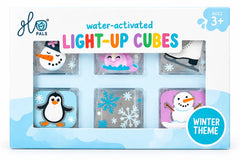Glo Pals - WINTER Light-Up Cubes, 6-Pack