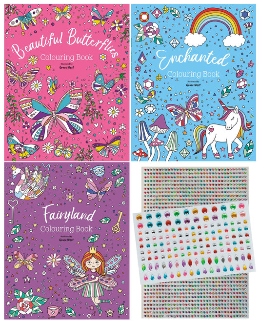 fairyland friends - gem sticker activity case