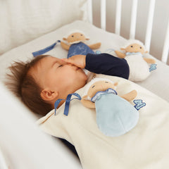 kaloo sommeil 3 sheep doudou & pacifier holders