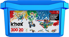 k'nex - building fun tub 300 piece