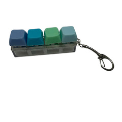 Kaiko - Keyboard Click Fidget on Metal Keychain