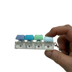 Kaiko - Keyboard Click Fidget on Metal Keychain