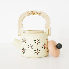 Vintage wooden kettle