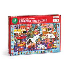 Search and find puzzle - christmas market