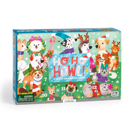 Advent calendar mini puzzles ho ho howl - count down puzzle