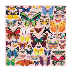 500pc puzzle brilliant butterflies