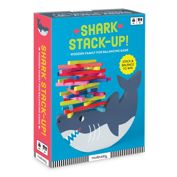shark pile up balancing game