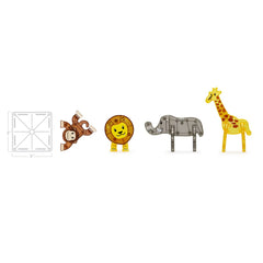 Magna-tiles Safari animals