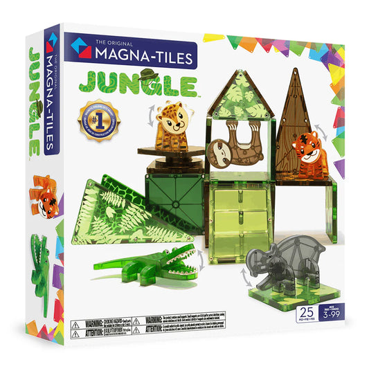 Magna Tiles Jungle Animals - 25 piece set