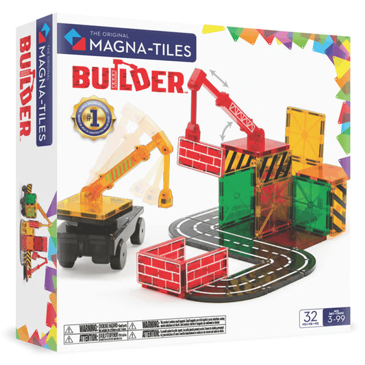 Magna-Tiles - Builder - 32 Piece Set