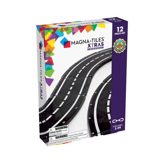 Magna-tiles xtra roads 12 pieces set