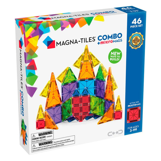 Magna-tiles combo+micro 46 piece set