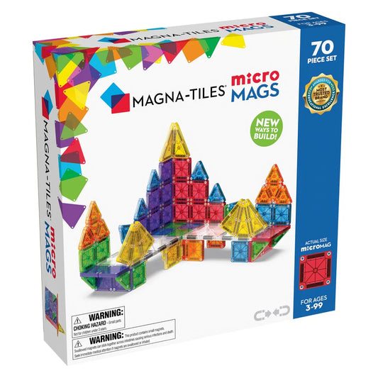 Magna-tiles micro 70 piece set