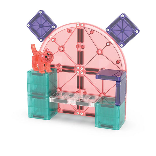 Magna-tiles cat tree