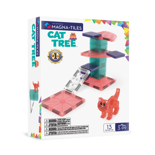 Magna-tiles cat tree