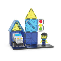 Magna - tiles police patrol