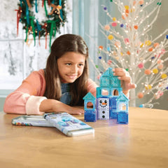 Magna-tiles micromags travel - winter wonder 26 piece set
