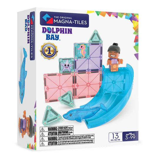 Magna-Tiles - Dolphin Bay - 13 Piece