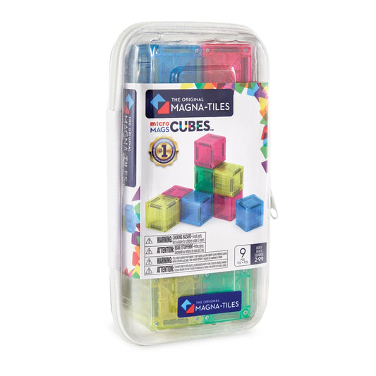 Magna - tiles microMAGS Cubes magnetic 9 piece set