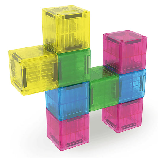 Magna - tiles microMAGS Cubes magnetic 9 piece set