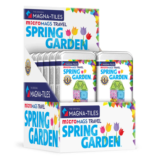 microMAGS Spring Garden Travel Set - 24 Piece Set