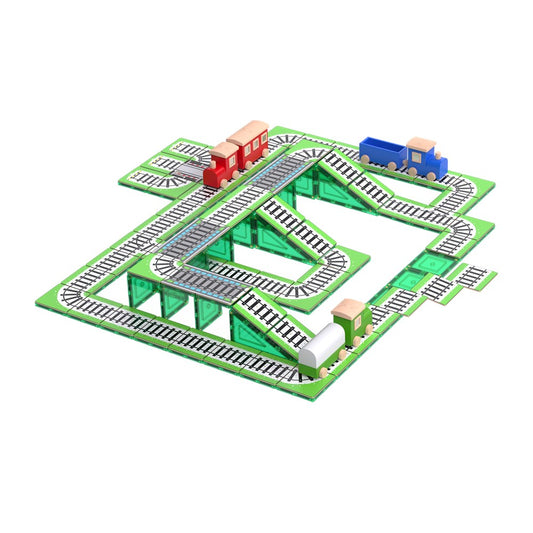 Tile Tek 36 Piece Tile topper - Train Pack