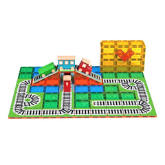 Tile Tek 36 Piece Tile topper - Train Pack