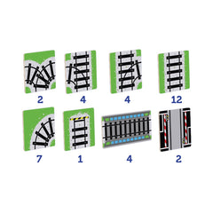 Tile Tek 36 Piece Tile topper - Train Pack
