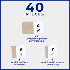 Tile Tek 40 Piece Tile Topper - Alphabet