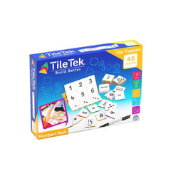 Tile Tek 40 Piece Tile Topper - Numbers Pack