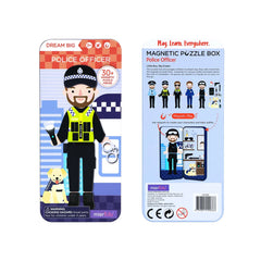 mierEdu Travel magnetic box - police officer