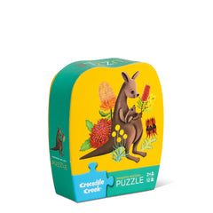 Mini Puzzle - Kangaroo & Joey, 12 pc