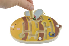 wooden magnetic labyrinth spring insects