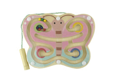 wooden magnetic labyrinth spring insects