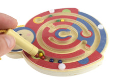 wooden magnetic labyrinth spring insects