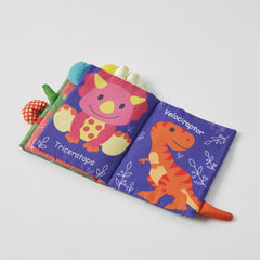 Jungle and dinosaur fun fabric books