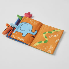 Jungle and dinosaur fun fabric books