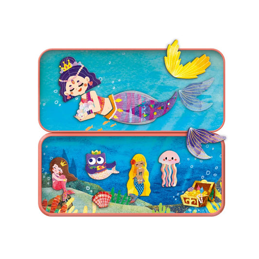 mierEdu Travel magnetic box - mermaids