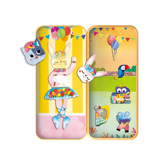 mierEdu Travel magnetic box - Animal music