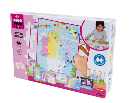 Plus plus - BIG picture puzzle pastel 60pc