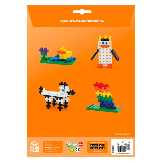 Plus plus -  BIG Baseplates  - white and green