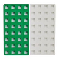 Plus plus -  BIG Baseplates  - white and green