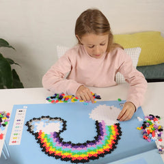 Plus plus puzzle by number - Rainbow 500pc