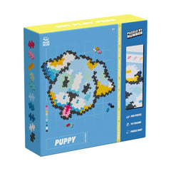Plus plus puzzle by number - puppy 500pc