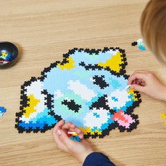 Plus plus puzzle by number - puppy 500pc