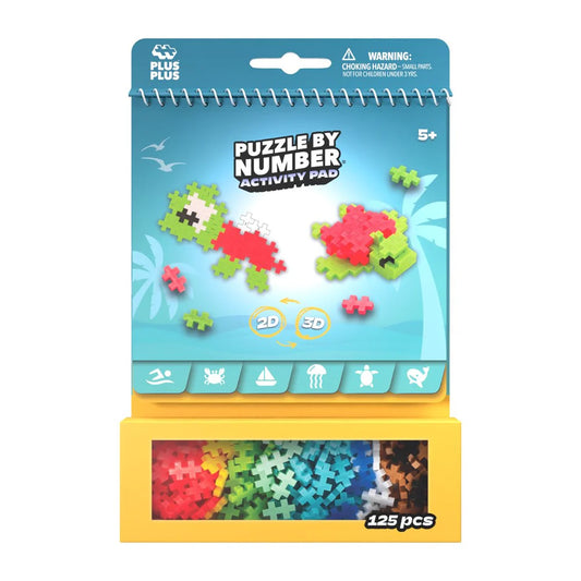 Plus plus activity pad - Ocean