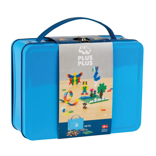 Plus plus - Suitcase metal 600pc Basic