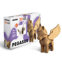 3D pegasus cardboard puzzle