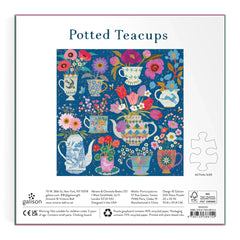 Victoria Ball Potted Teacups Foil Puzzle - 500pc
