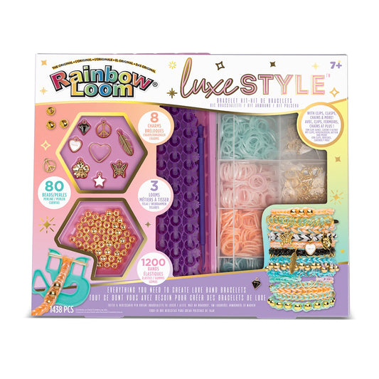 Rainbow loom - Luxe style